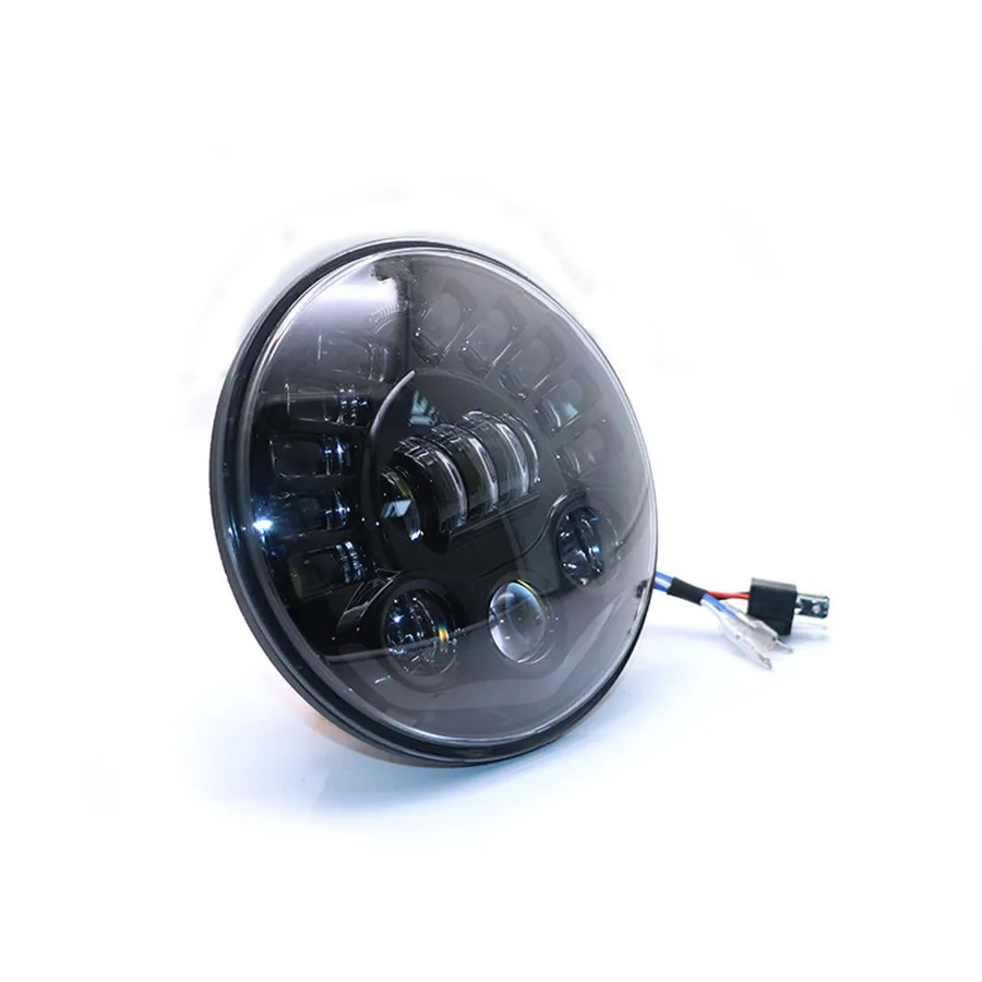 7 Inch LED Motorcycle Headlight with Hi/Lo Beam Projector Motor 7
