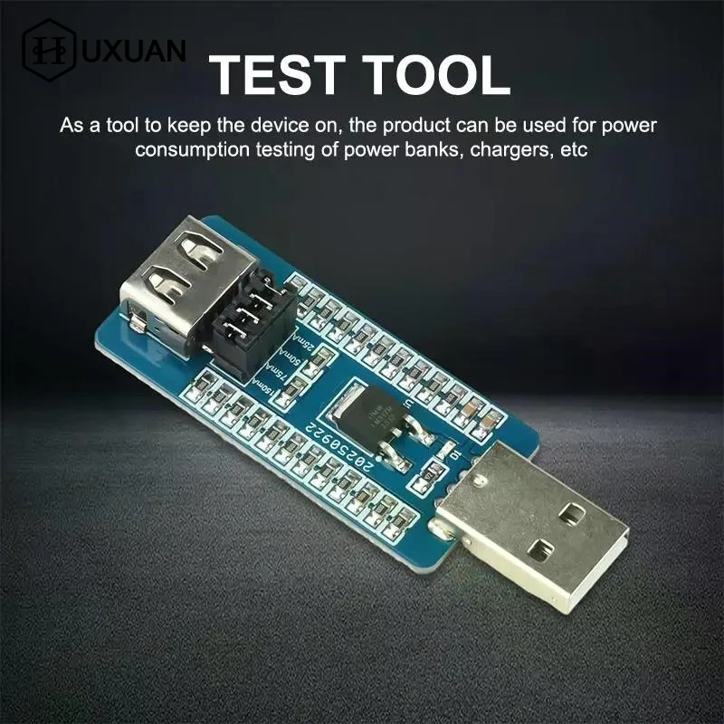 

【W】1/2 шт. Модуль защиты от зарядки аккумулятора USB A Power Bank Модуль защиты от выключения виртуальной нагрузки с переключаемым выходным током