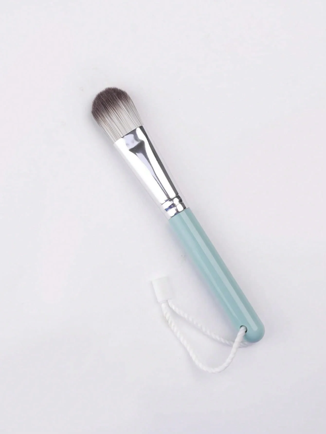 1 x Gesichtsmaskenpinsel, Schlammmaske, Rührstab, zungenförmiger Foundation-Pinsel, einfache Anwendung und Reinigung, Make-up-Werkzeug mit Kordel