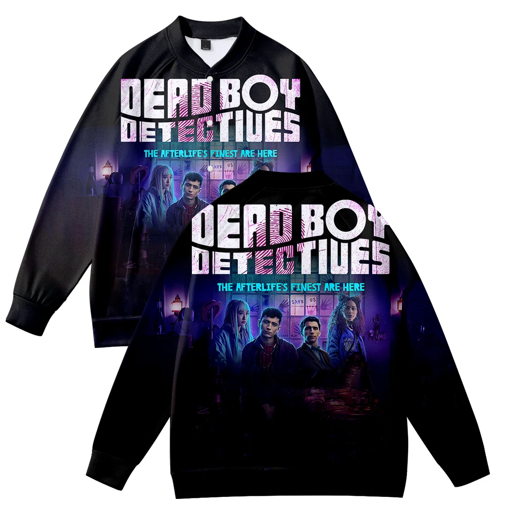 Dead Boy Detectives Tv Series 2024 Baseball Jacket  Merch Women Men Fashion Casual Streetwear Men Women Hooded Sweatshirt