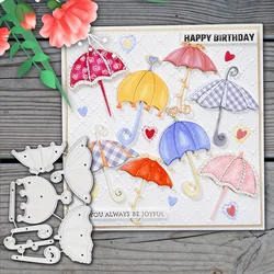 Crazyclown Parasol Metalowe matryce do wycinania Szablony DIY Papier do scrapbookingu / karty fotograficzne Wytłaczanie matryc