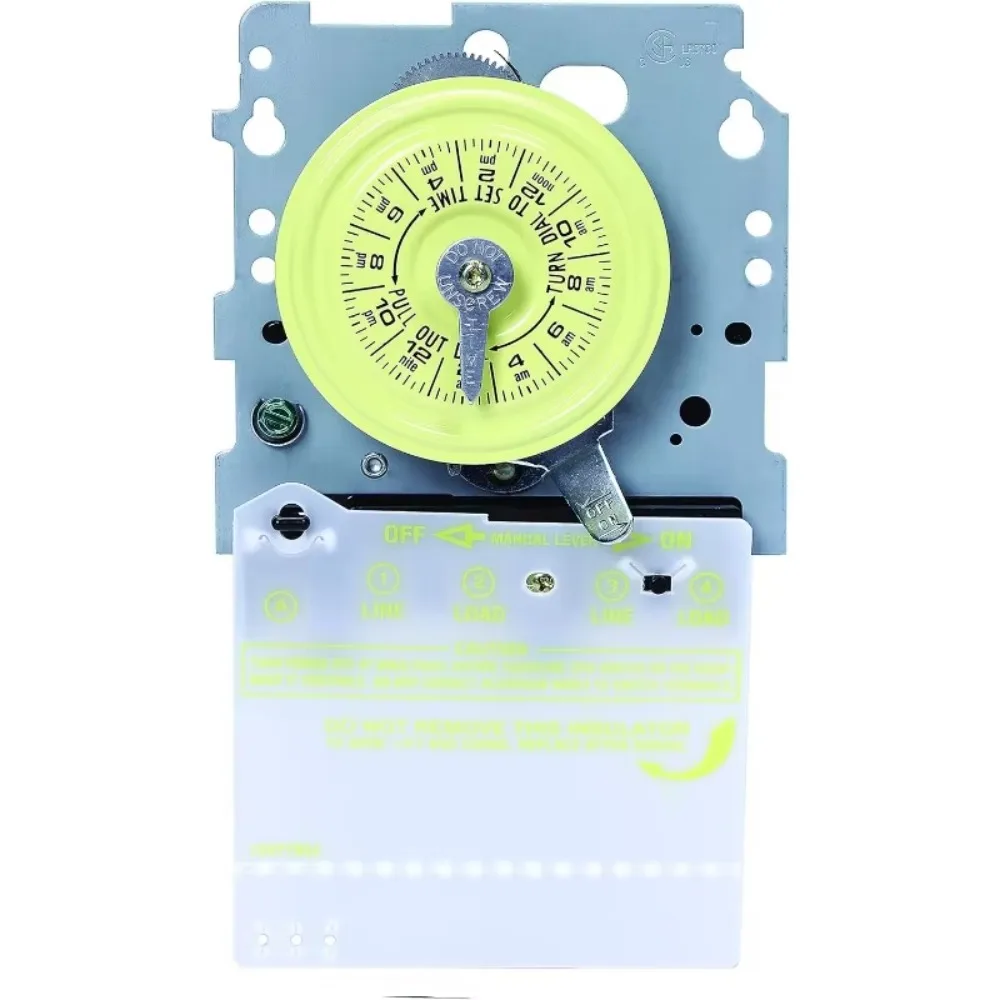 

New upgrade Gray T104M Mechanical Time Switch Mechanism Only,2.5"D x 5"W x 8"H,Hot-Sell!
