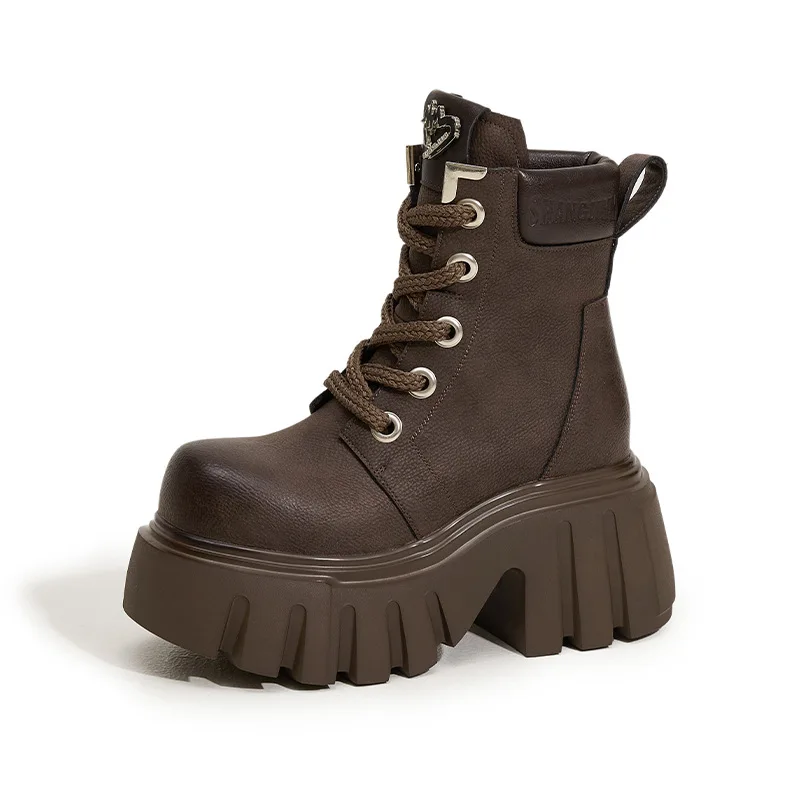 

Готические черные ботинки, ботильоны на каблуке, кроссовки на платформе, массивные женские роскошные дизайнерские повседневные новые рок-ботинки