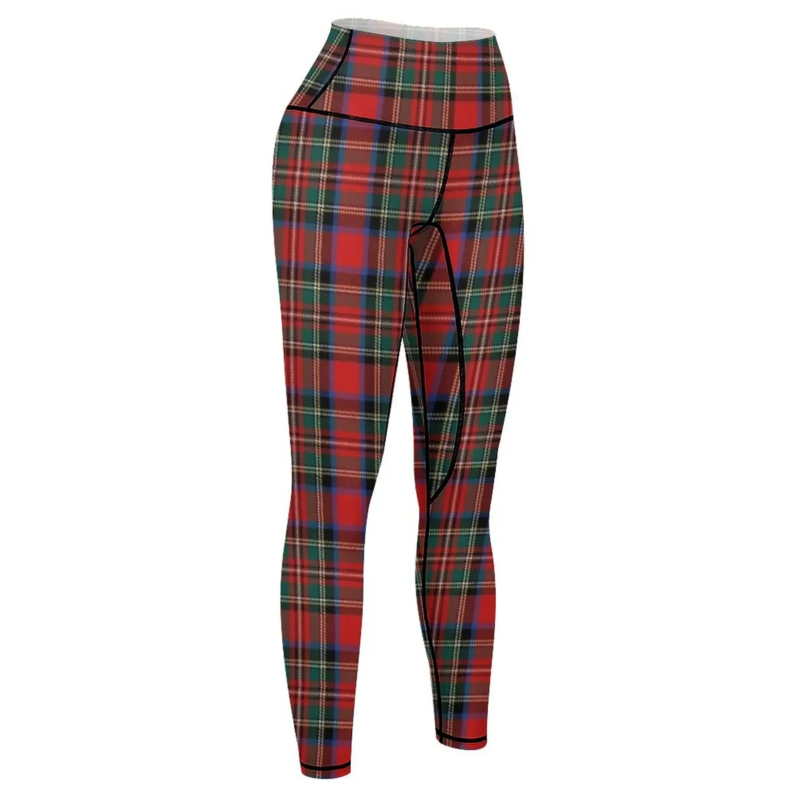 tartan stuart outlander Leggings Women's sportswear gym's sportswear harem pants Womens Leggings