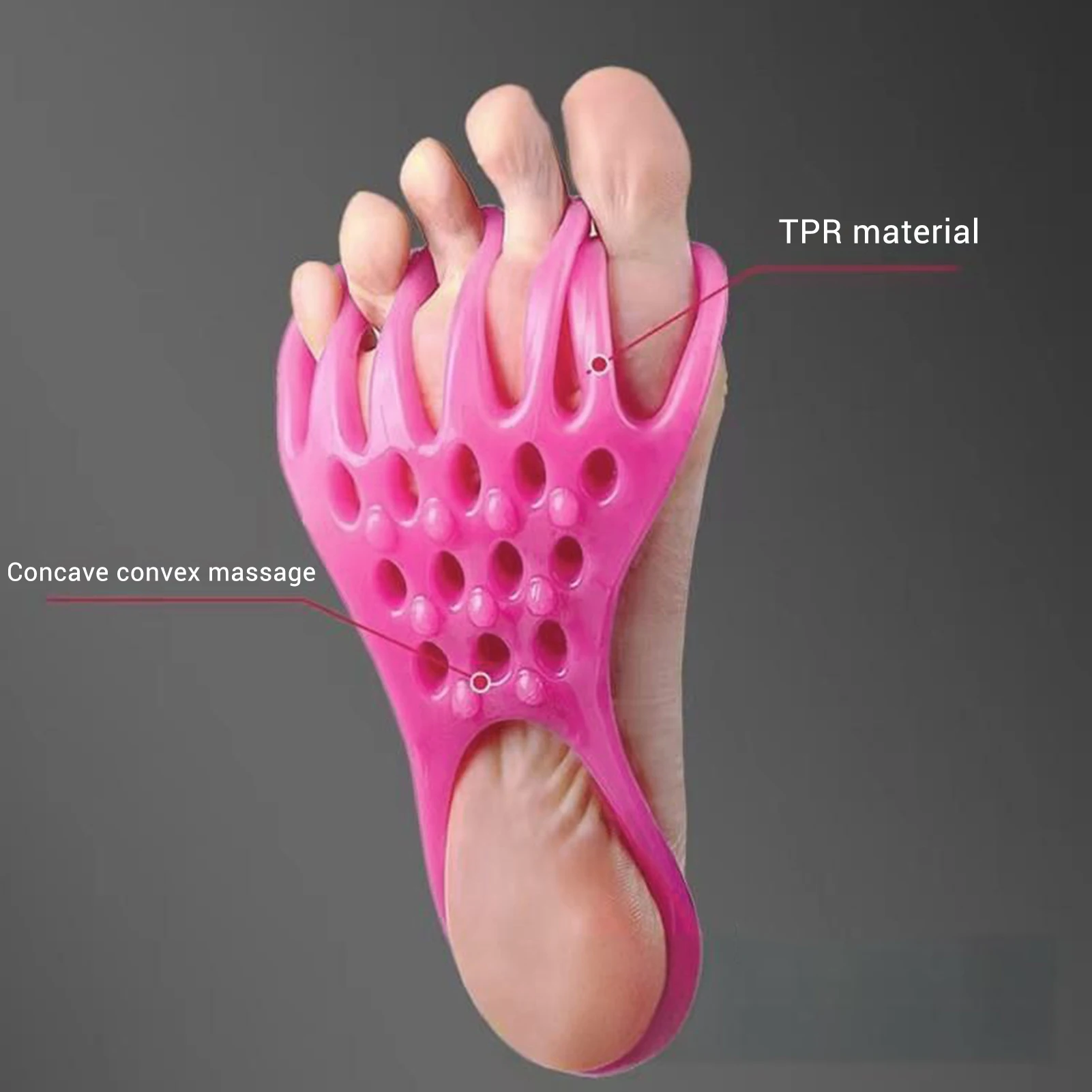 Toe Separators to Correct Bunions Lightweight Toe Spacers and Straightener for Separating Thumbs and Toes