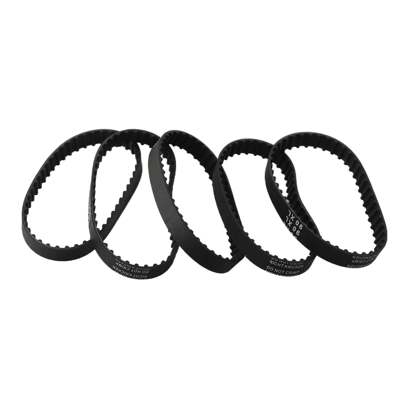 5Pcs 90XL Planer Belts 10mm Width 45 Teeth Trapezoidal Rubber For Black Replacement Parts For BLACK For Decker DN75 DN750 KW750
