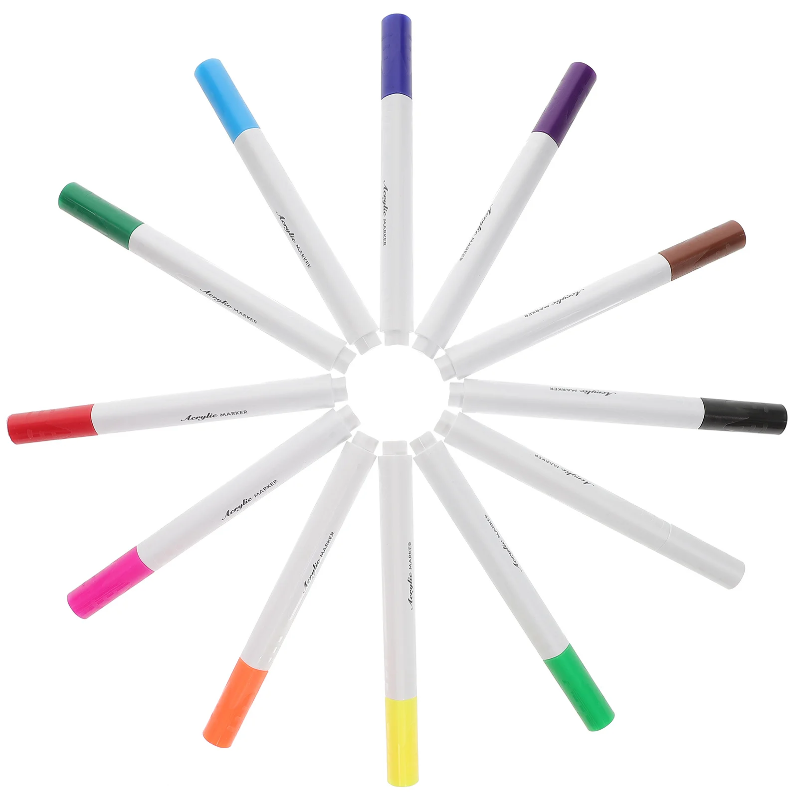 

12 шт., набор маркеров для акриловой краски, яркие цвета для маркировки эскизов, рисования, скрапбукинга, принадлежности для рукоделия, маркер для акриловой краски