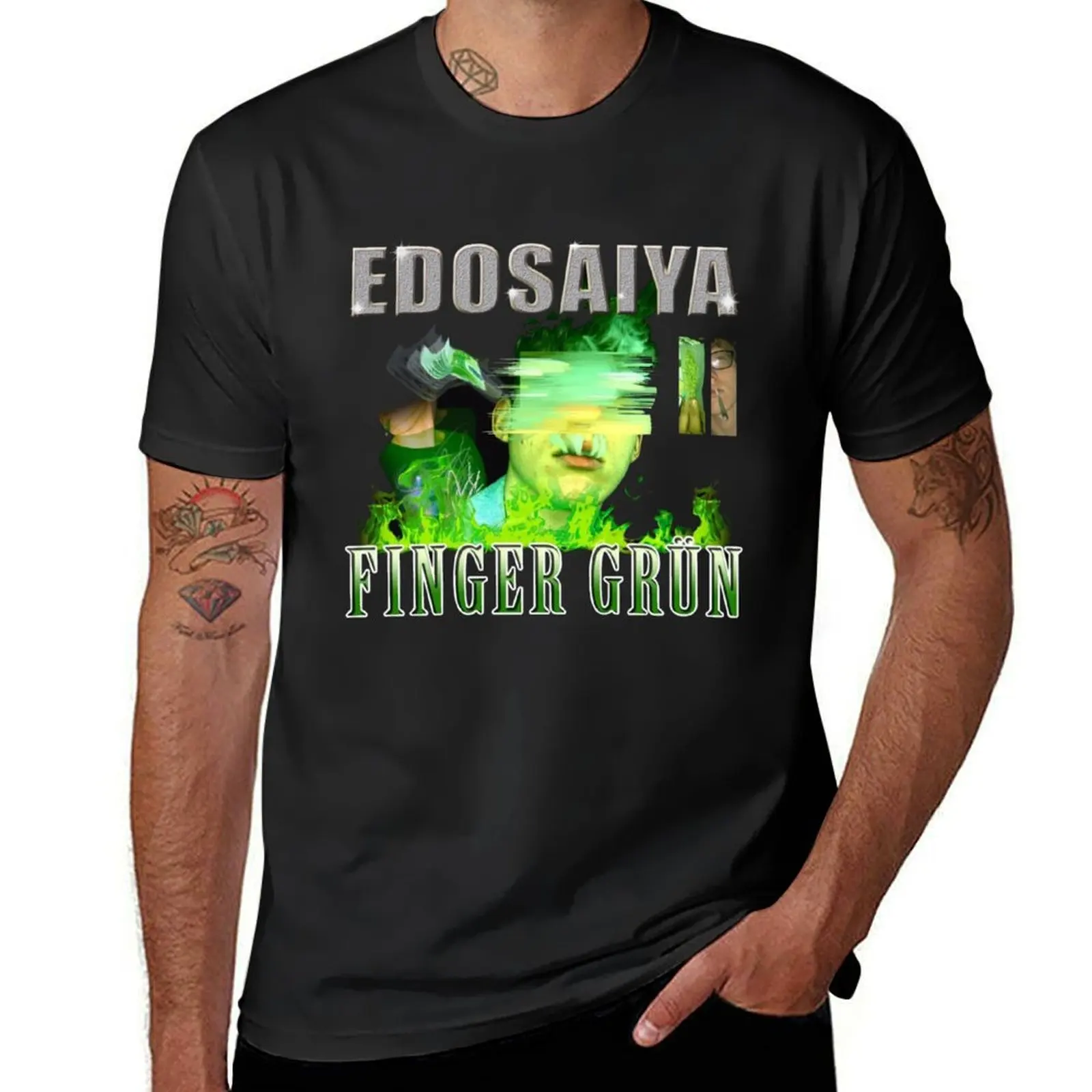 Edo Saiya T-Shirt shirts graphic tees blanks vintage clothes mens t shirts