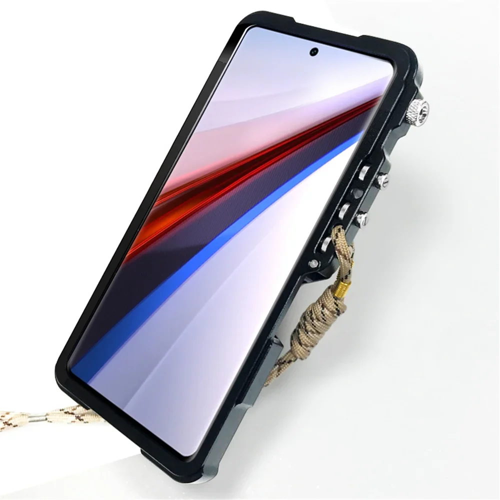 Heavy Duty Bumper For Vivo IQOO 12 Pro Metal Case Shockproof Aluminum Frame Cover Funda For IQOO 12 Neo 8 Pro 9 10 Case Coque