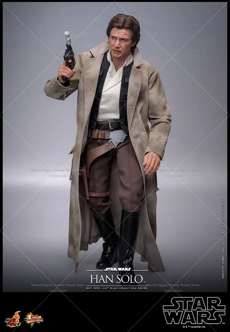 متوفر في المخزون HOTTOYS HT MMS740 1/6 مقياس حرب النجوم زعيم المتمردين التحالف هان سولو 12 بوصة مجموعة كاملة ألعاب الجندي الذكور #3