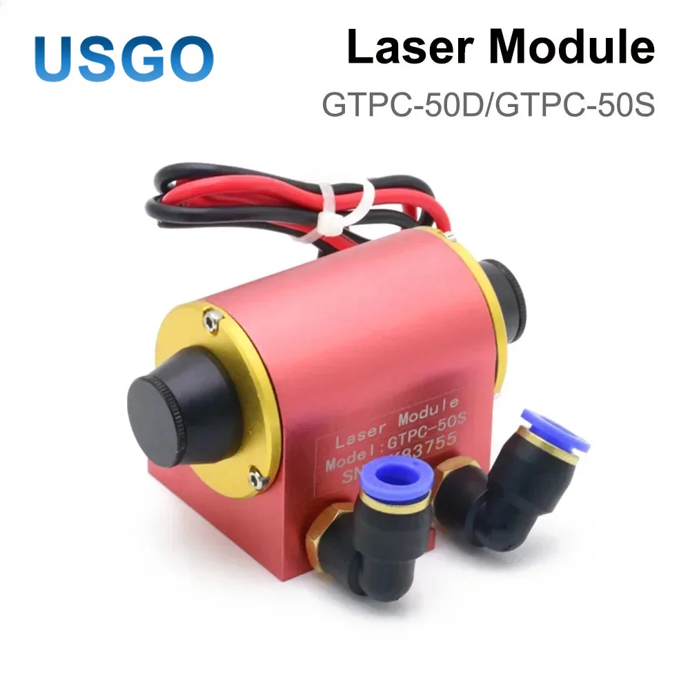 USGO GTPC-50D GTPC-50S 50W DPSS Laser Diode Pumped Module 1064nm YAG Laser Power Head for Laser Marking Engraving Machine