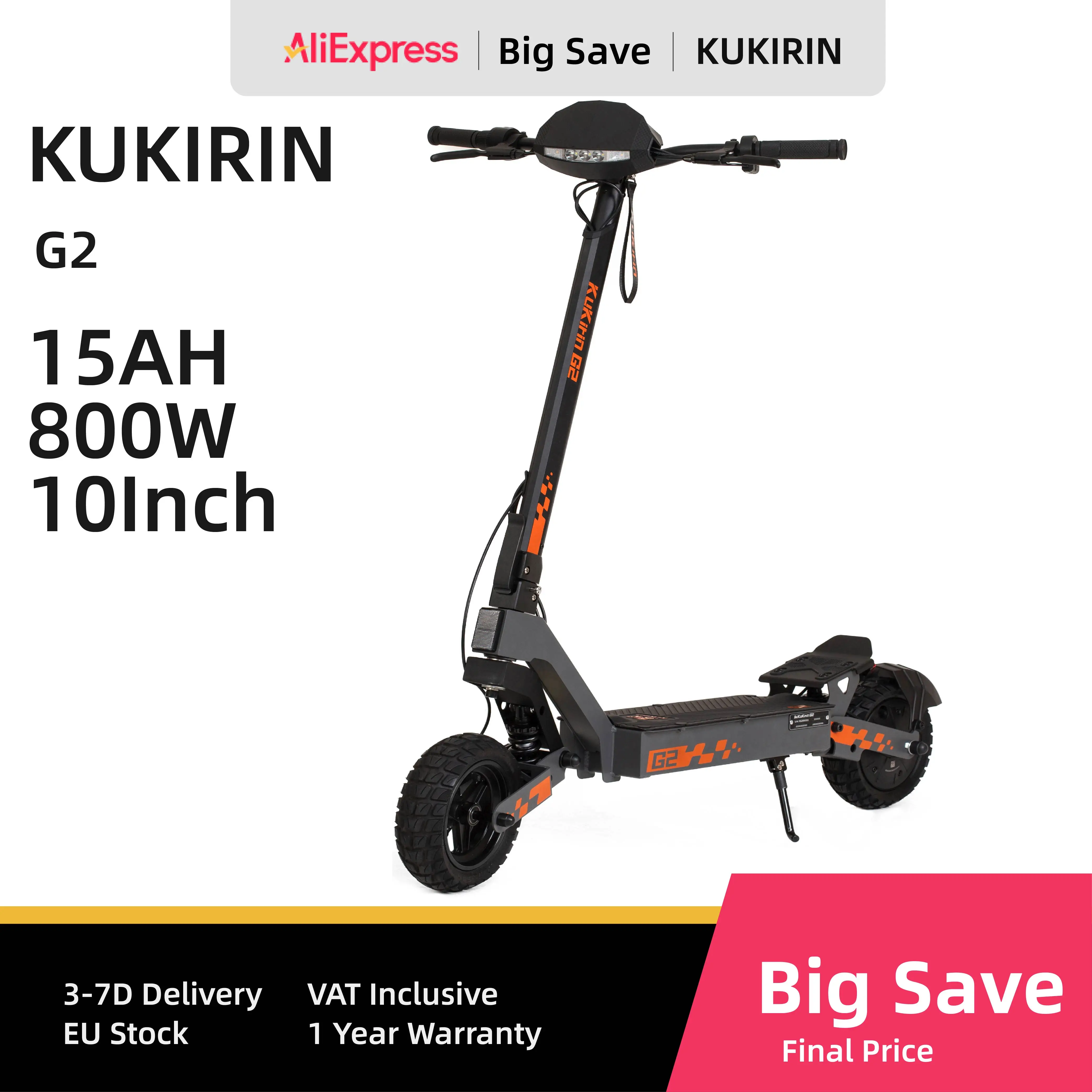 KuKirin G2 2024 Adult Electric Scooter 10