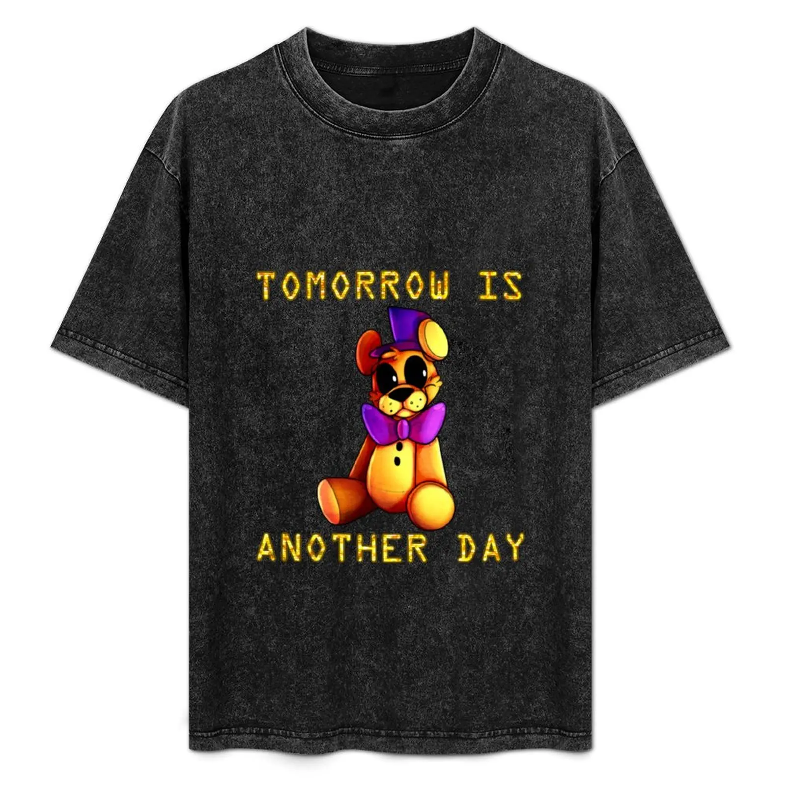 

Tomorrow Is Another Day T-Shirt blanks valentines clothes street wear T-shirts for men cotton