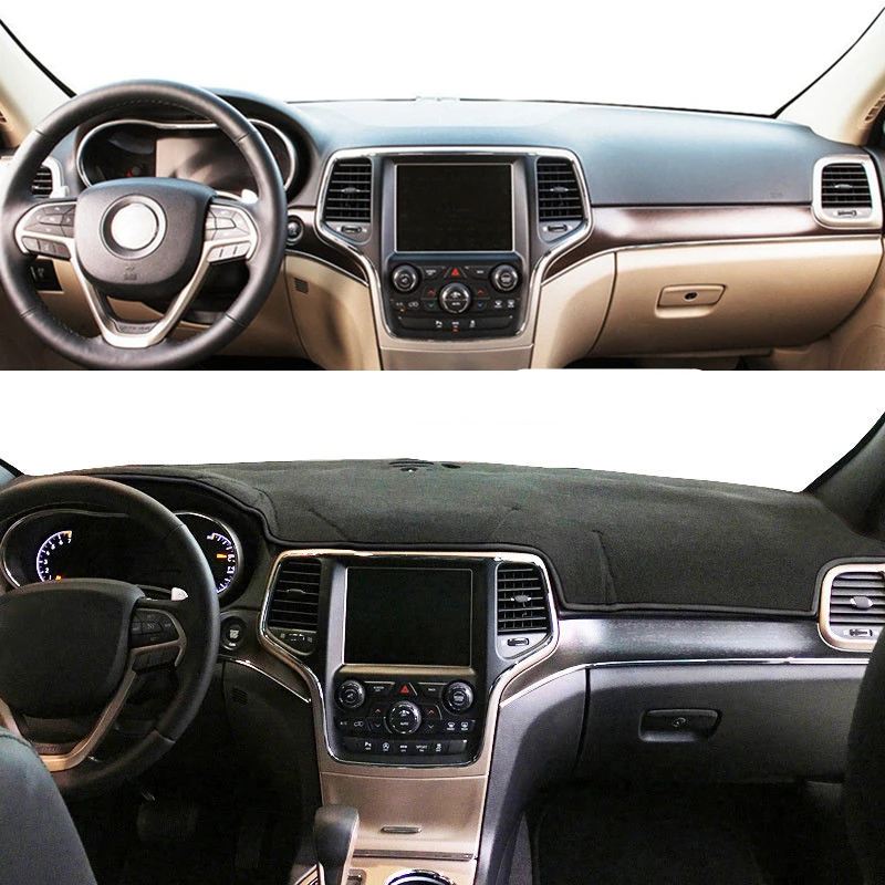 

For Jeep Grand Cherokee 2011 2012-2019 LHD RHD Car Dashboard Cover Dash Mat Pad Anti-UV Sunshade Carpet Rug Interior Accessories
