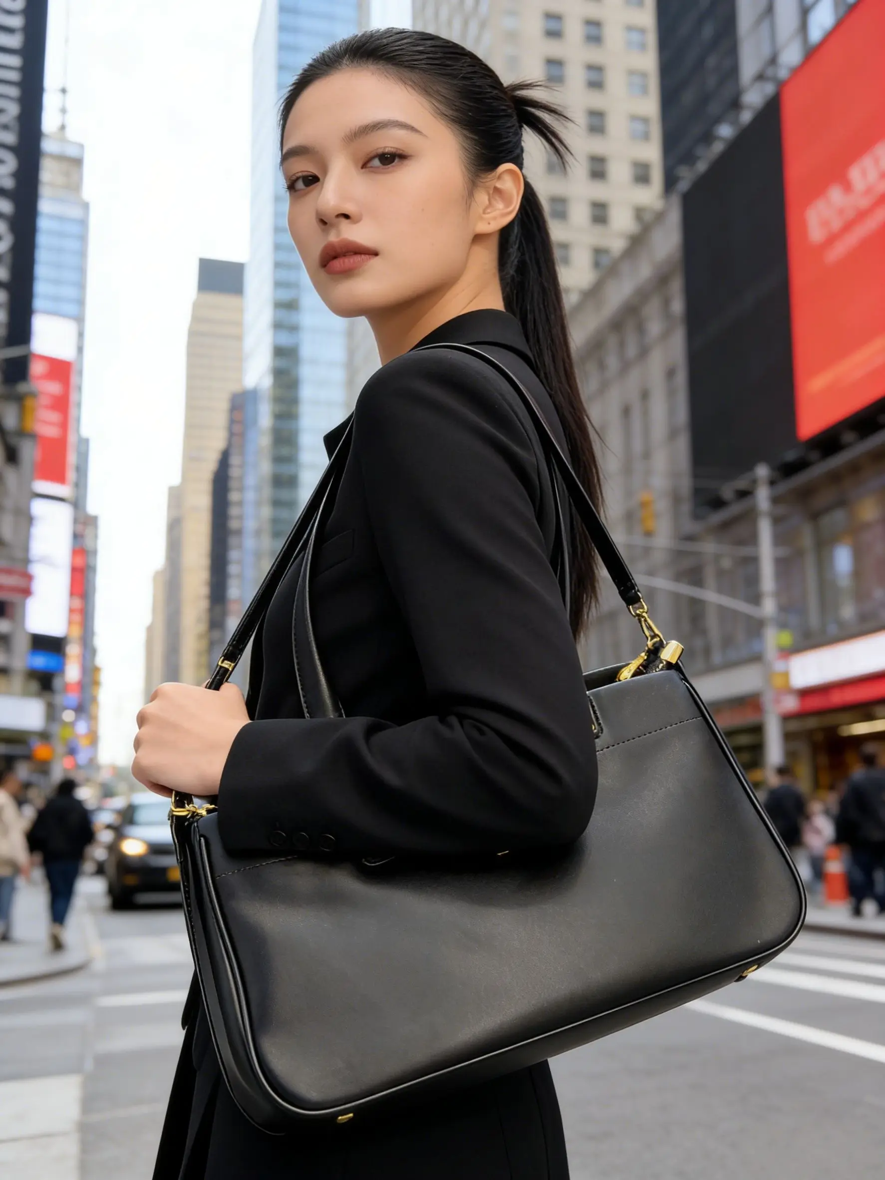 

Винтажная модная женская сумка из натуральной кожи, на плечо, через плечо, роскошный дизайн, вместительная сумка-тоут