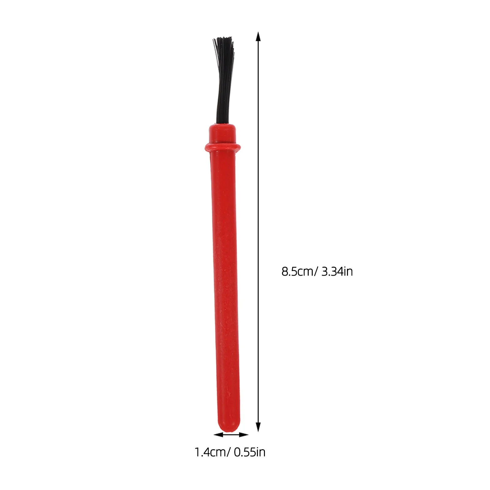 

50Pcs Small Paint Brush Set for Kids 85cm Red Watercolor Brushes Toddler Painting Supplies Bulk Art Drawing Paper