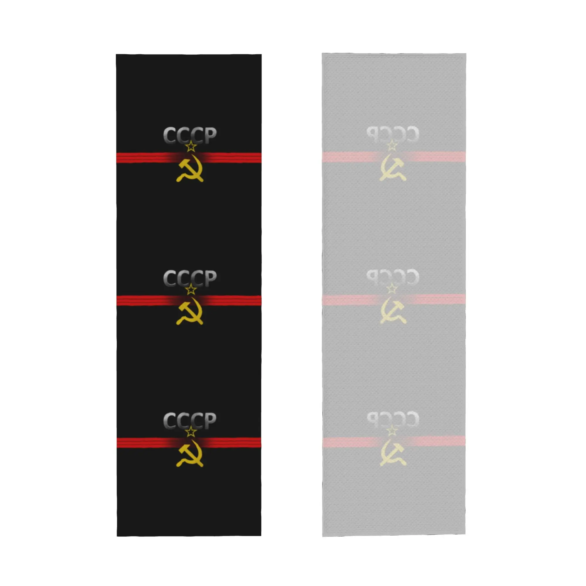 Russia Flag USSR Soviet Union Hammer Sickle CCCP Cold Exercise Towel  Yoga Fitness Running Outdoor Activities Travelling Towels