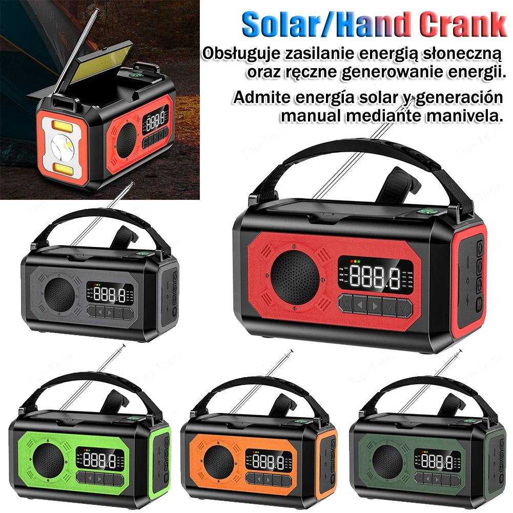Solar Hand Crank 12… - image
