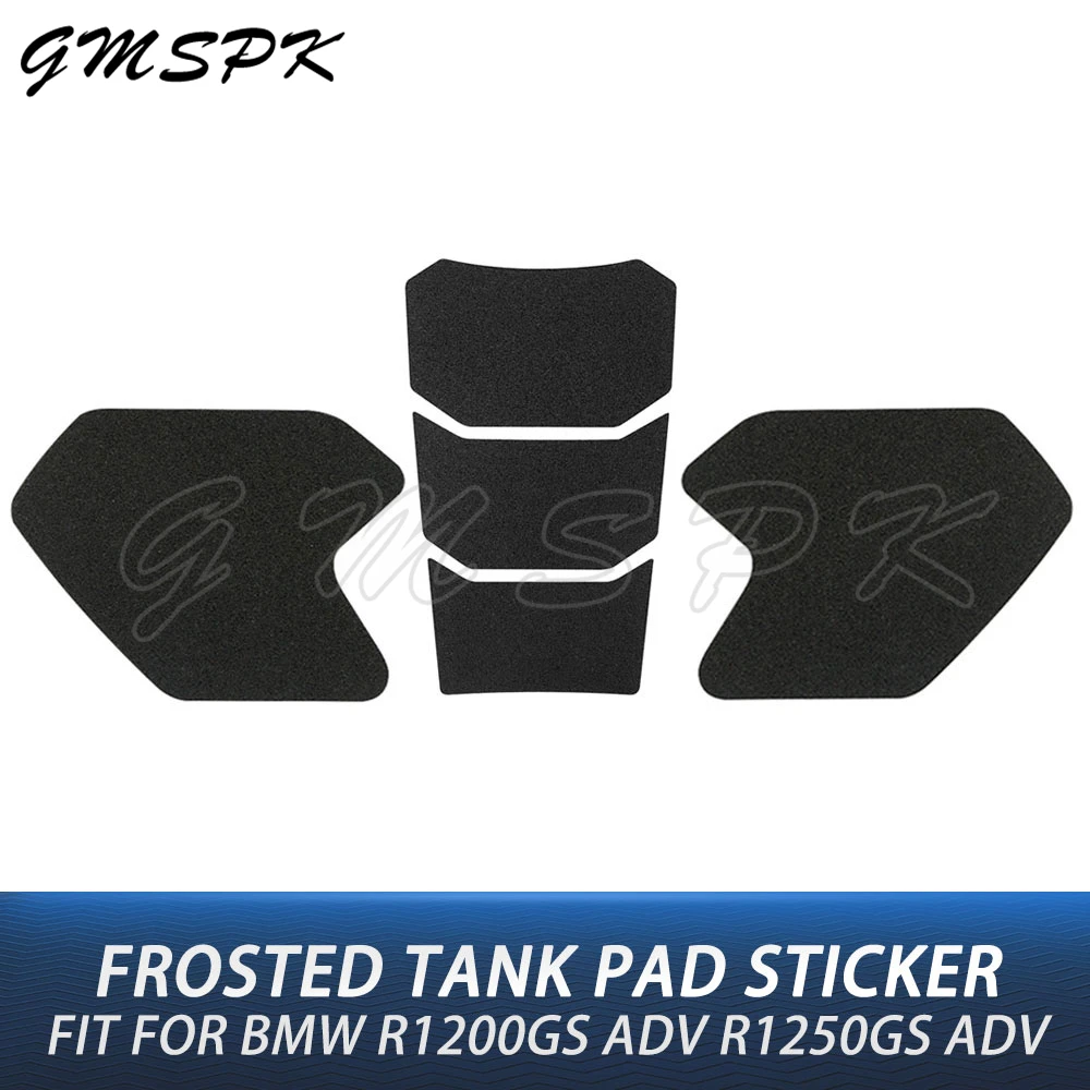

Motorcycle Frosted Black Tank Pad Protector Sticker Side Fuel Traction Pad Knee Grip Decal For R1200GS ADV 2014-19 R1250GS 19-23