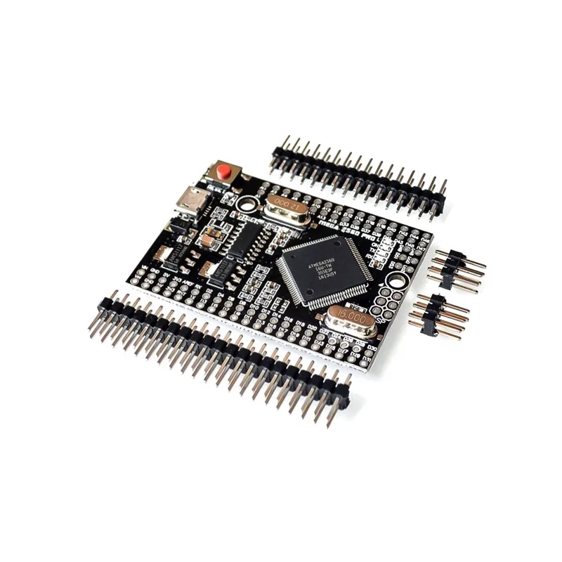 لوحة تطوير Mega2560 Pro تعتمد على شريحة ATmega2560-16AU ولوحة USB-UART CH340G المدمجة MICRO/Type-c لـ Arduino