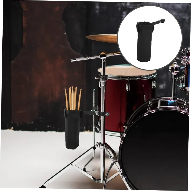 Quick Release Drumstick Halter Metall Clip Clamp Oxford Rohr Tasche Leichte Stick Lagerung Für Gig Praxis Klemme Auf Zubehör