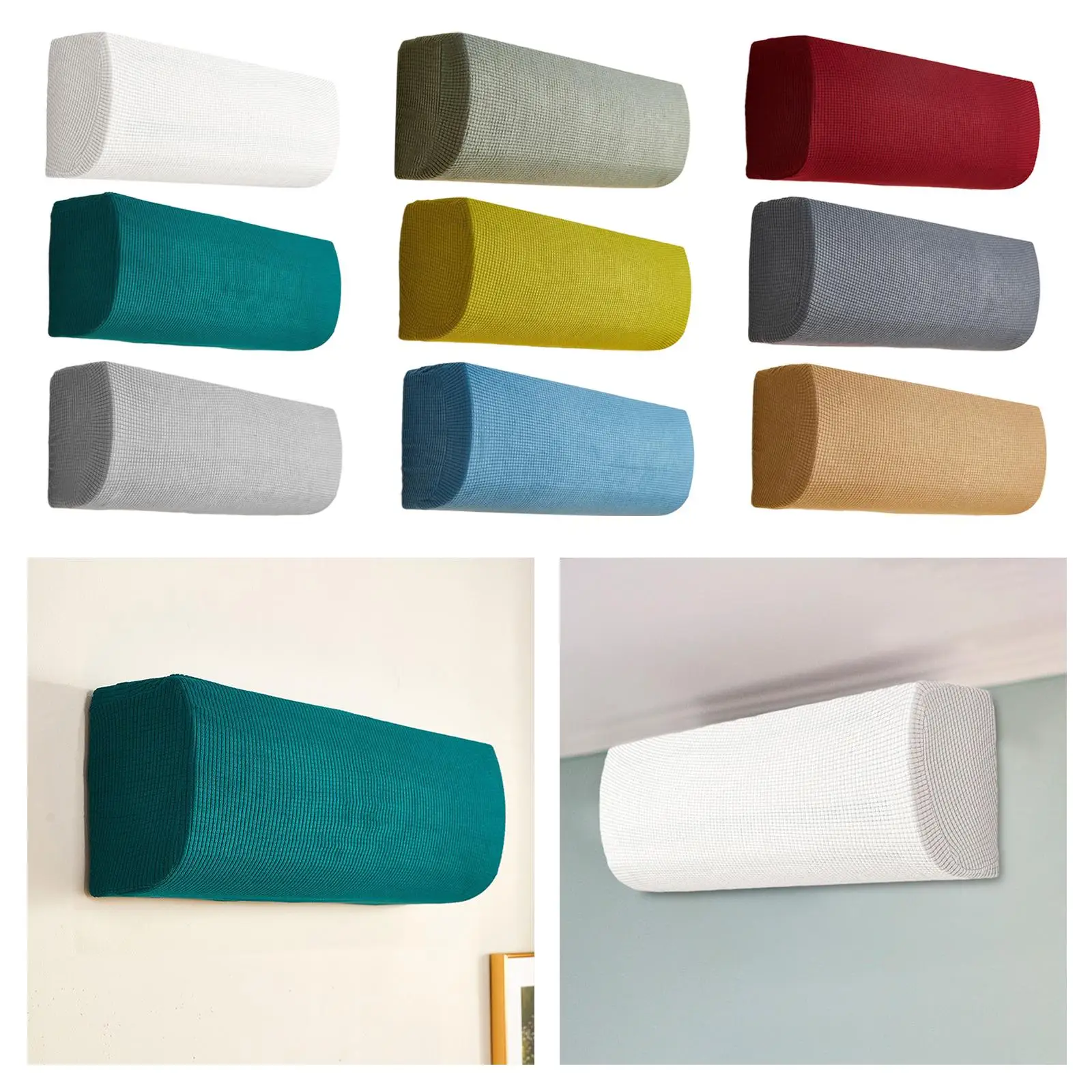 Air Conditioner Cover, Air Conditioning Cleaning Cover, Elastic Dust Cover for Wall Mounted Units, Split Indoor Covers