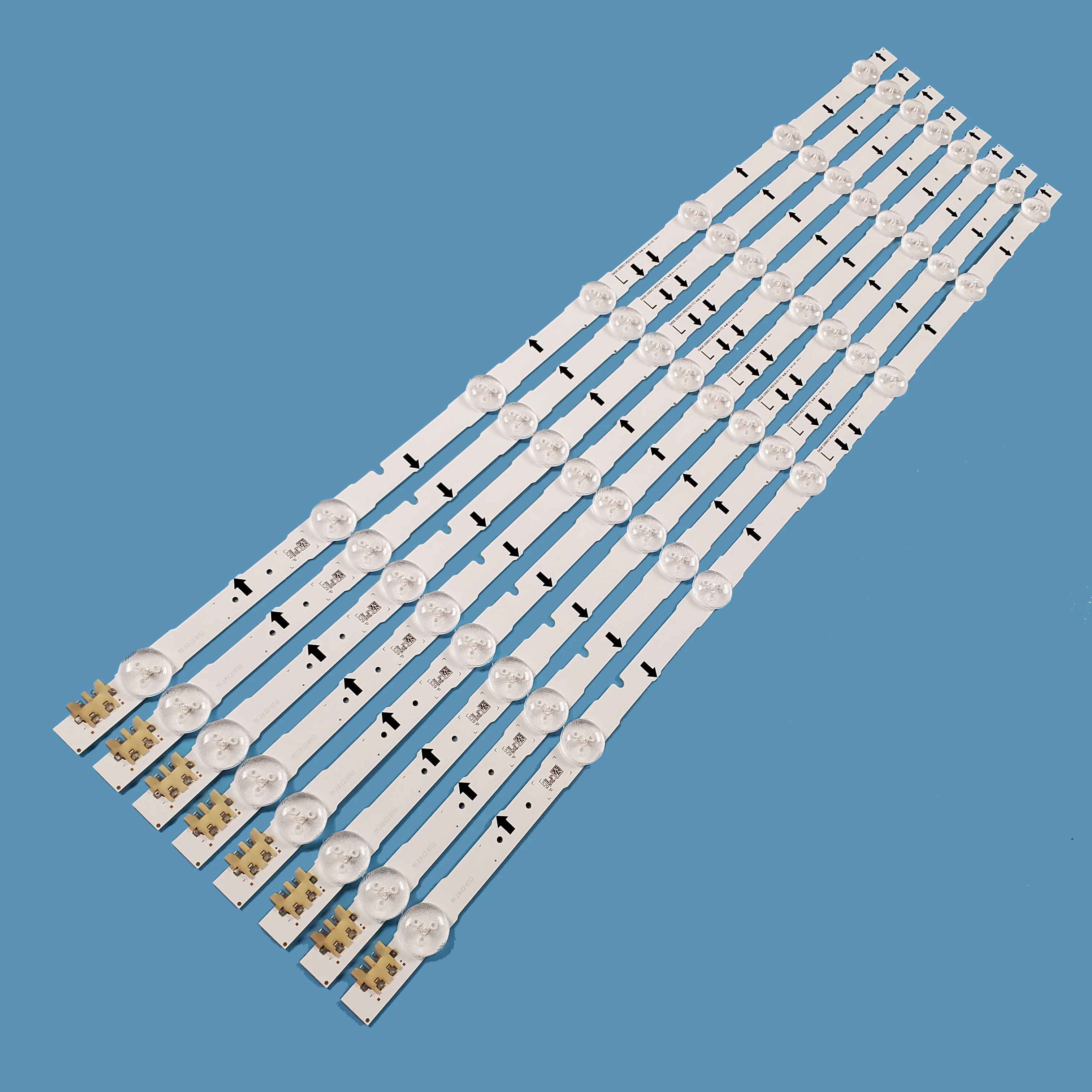 4 Pcs/set 7LED 647mm LED Strip For Samsung 32J5500ak D4GE-320DC1-R2 D4GE-320DC1-R1 BN96-30443A 30442A Backlight Strips To Repair