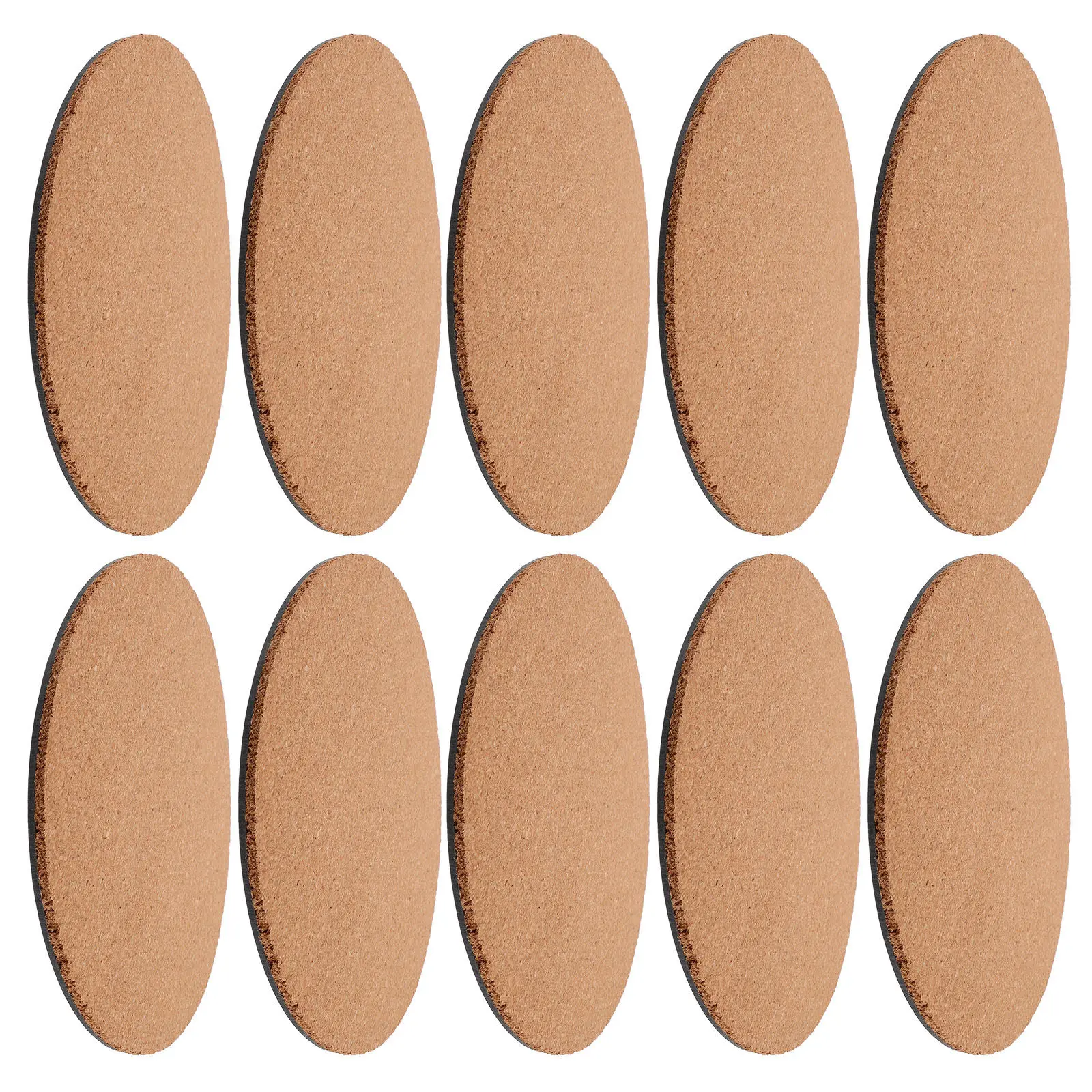 

10 шт. круглых пробковых подставок для цветочных горшков, защитные коврики для растений для дома и улицы