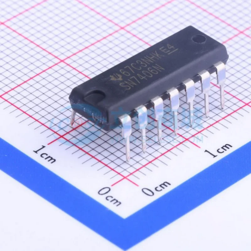 

1 PCS/LOTE SN7406N DIP-14 100% New and Original IC chip integrated circuit