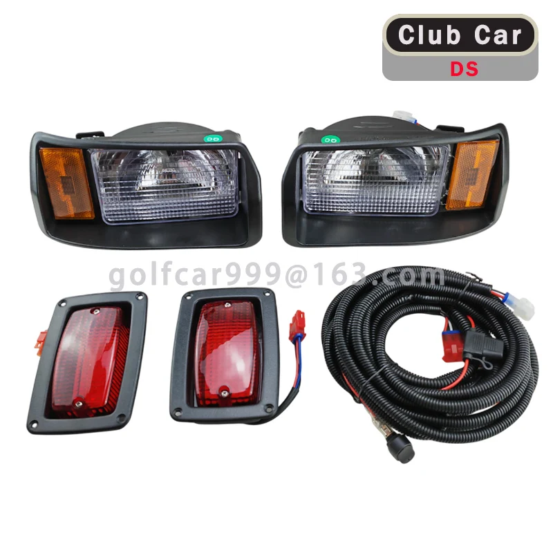 halogen headlights for Club Car DS electric golf cart headlights and combined taillights for sightseeing car L6/L8 ﻿