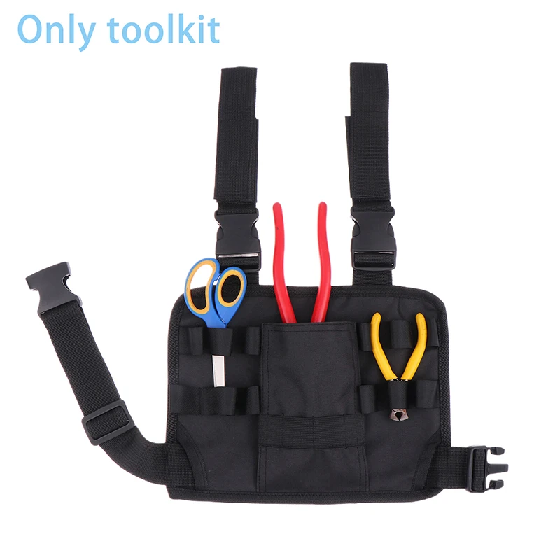 Imagem -03 - Ferramenta Bolsa Belt For Leg Work Organizer Pouch Tactical Waist Bolsa Tools Holder Maintenance Worker Carpenter Tools