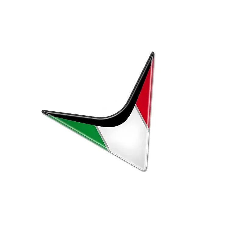 ل دوكاتي فيسبا gts RA LX سبرينت العلم ملصق دراجة نارية مقاوم للماء الغراء قطرة ثلاثي اللون علم إيطاليا ديكور مائي