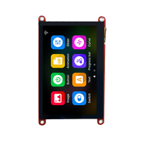 GUITION HMI interface screen 4.3 inch capacitive touch IPS or without touch 480x272 400MHz dominant frequency software editing