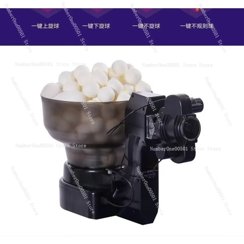 

S102 Automatic Table Tennis Ball Machine Portable Home Use Professional Single Self Practice Training Device