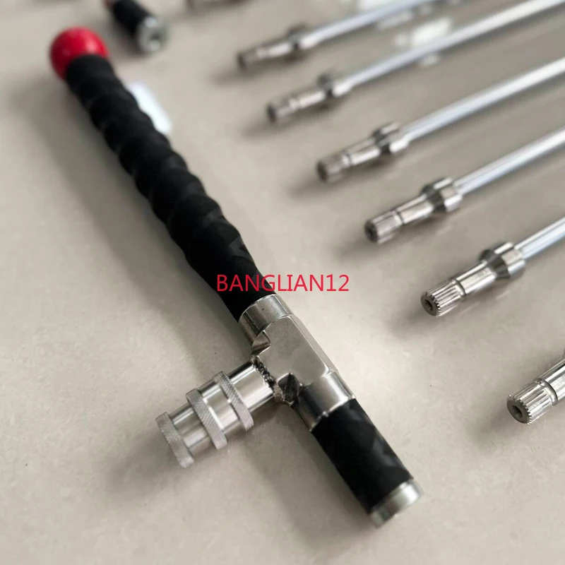 Interchangeable handle top bar, 13 pieces, quick-release hook set, pit and convex sheet metal repair