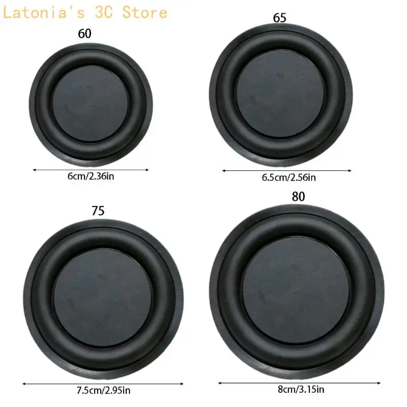 10 Stück runde Lautsprecher-Reparaturkomponente mit Metall-Trägerplatte – Detail 6