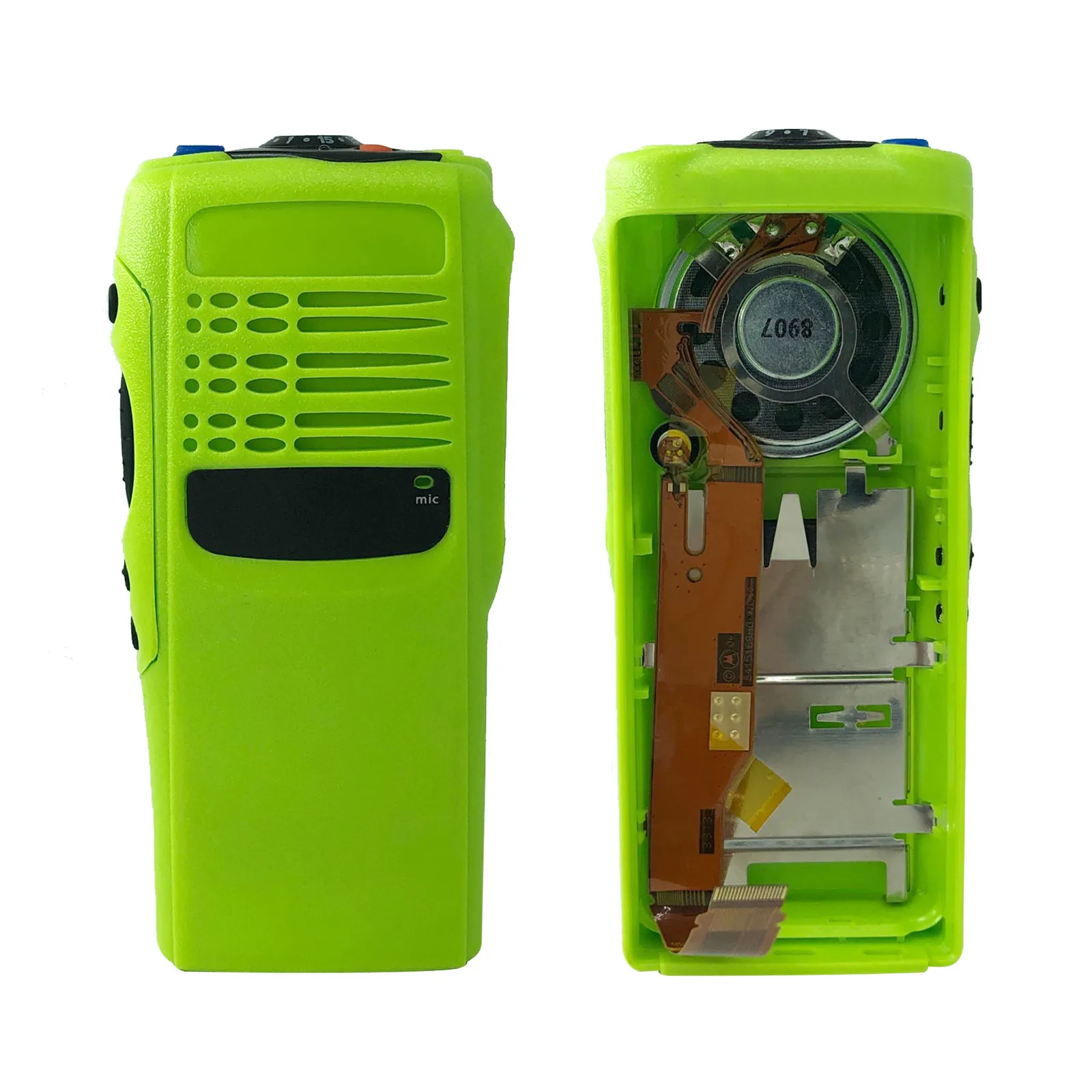 Green Walkie Talkie Replacement Repair Housing Case Kit For HT750 GP328 GP340 Handheld Two Way Radios