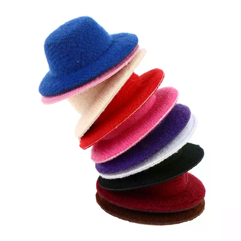 

5Pcs 1:12 Dollhouse Miniature Hat Mini Dolls Hat Dolls House Accessories