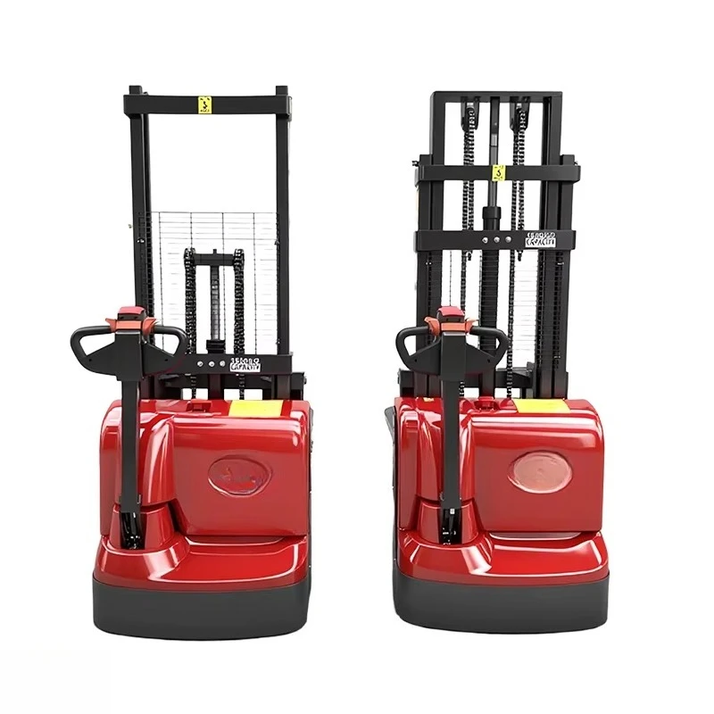 1.5Ton Full Electric Stacker Walkie Electric Pallet Forklifts Hydraulic Electric Stacker
