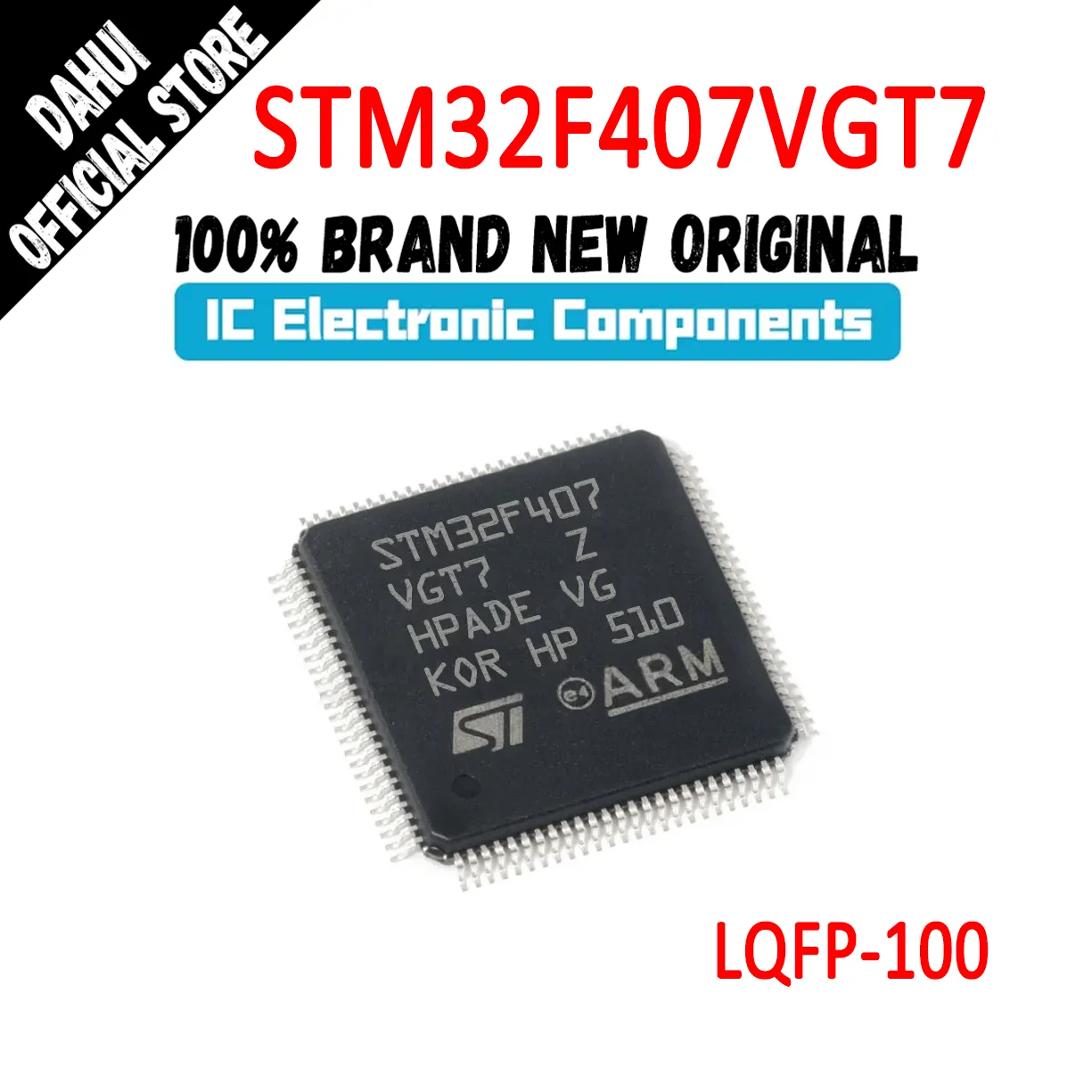 

STM32F407VGT7 STM32F407VG STM32F407 STM32F STM32 STM IC MCU Chip LQFP-100