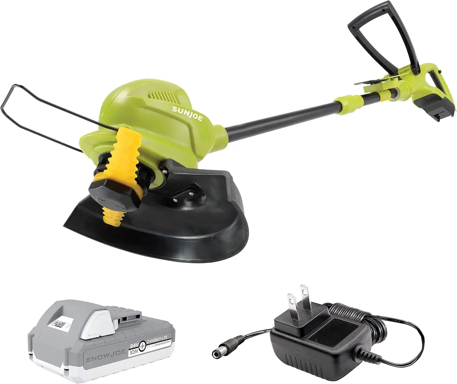 Cordless SharperBlade Stringless Lawn Trimmer, Kit (w/2.0-Ah Battery + Quick Charger)