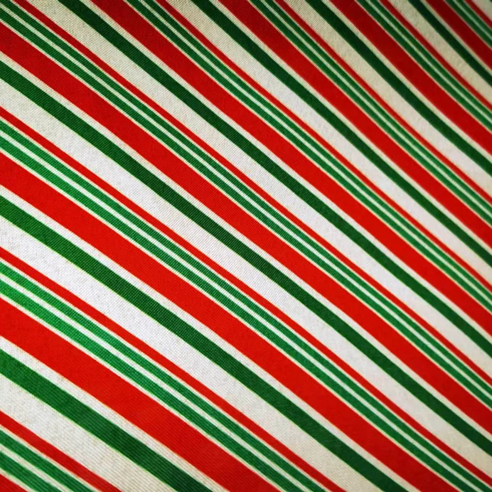 Red Green Christmas Polyester Square Pure Cotton Material Patchwork Printed Pattern Apparel Supplies Sewing Fabric Clothing