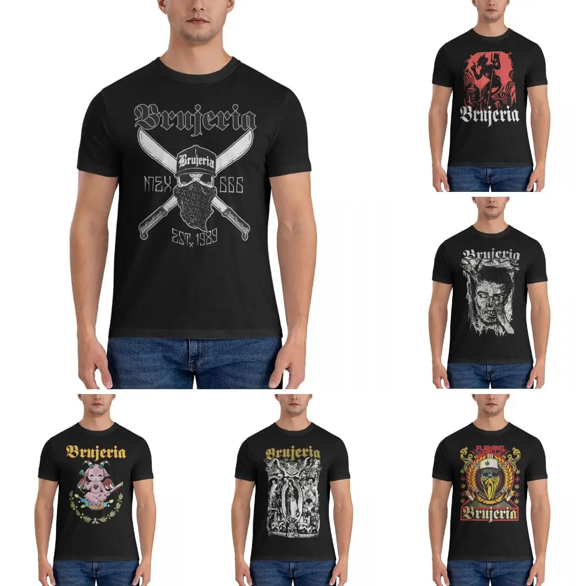 BrujBR-T-Shirt de Plage en Coton pour Homme et Femme, Vêtement Imprimé, Cadeau d'Anniversaire