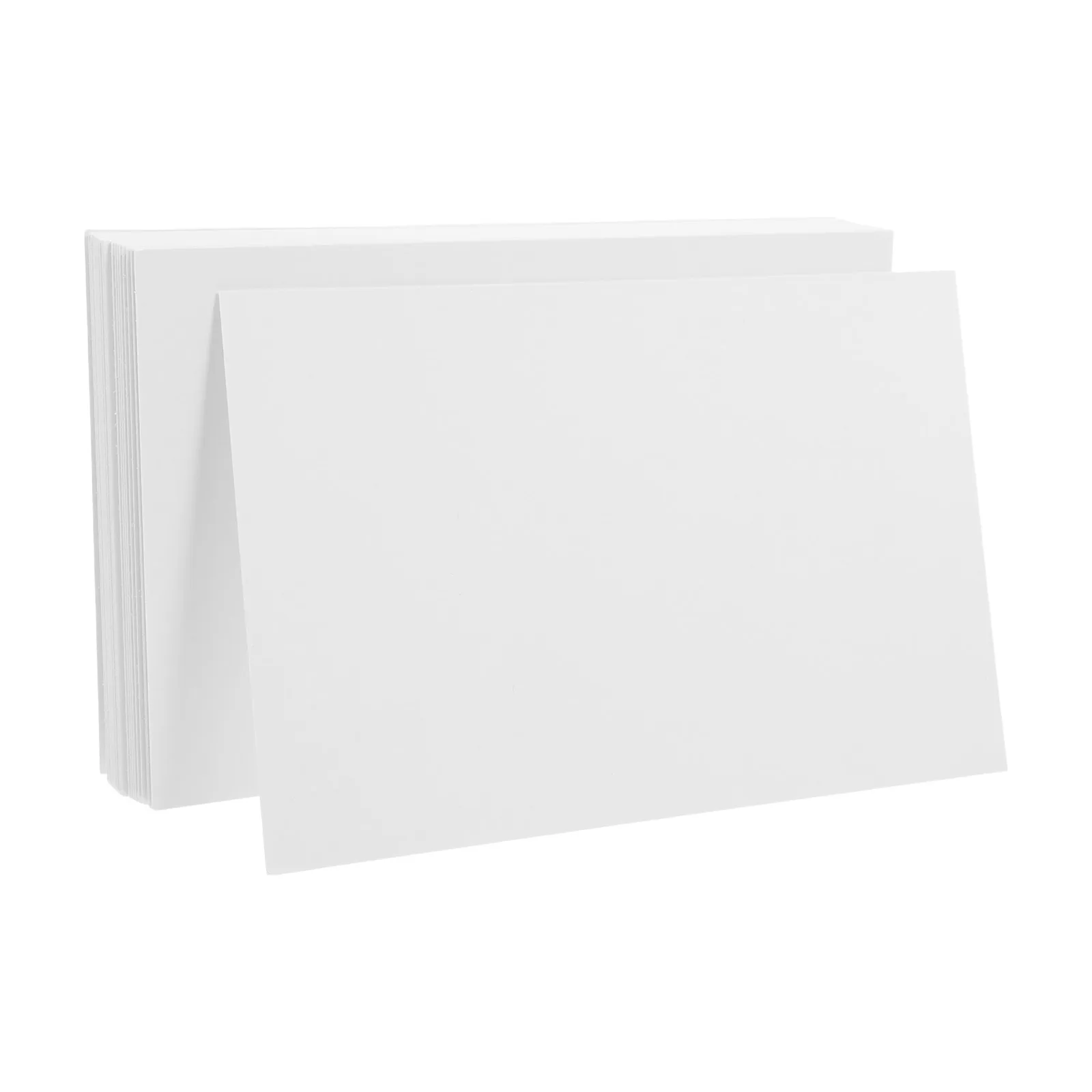 

25 Pcs Blank Table Number Card Birthday Cards Plate Cardstock Paper Diy Crafting White for Invitation