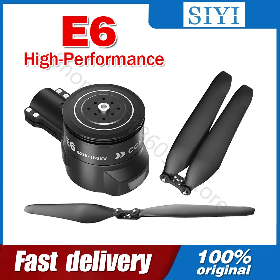 

Высокопроизводительный комплект питания дрона SIYI E6 6218, бесщеточный двигатель 155 кВ, FOC ESC и складной пропеллер для дронов 3-6 кг