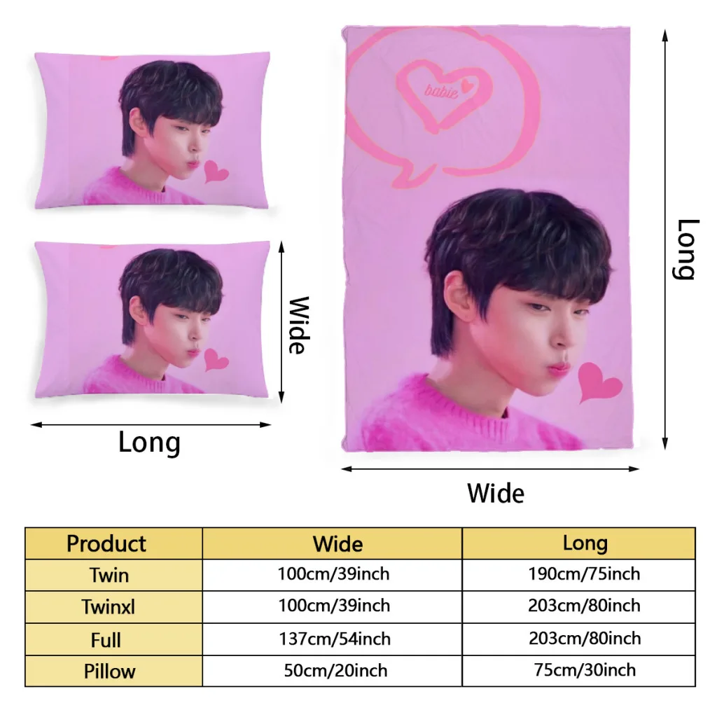 Hwang In Yeop Hwang In Yeop Single Bed Sheets Set  Complete Case Single Linen Quilt Cover