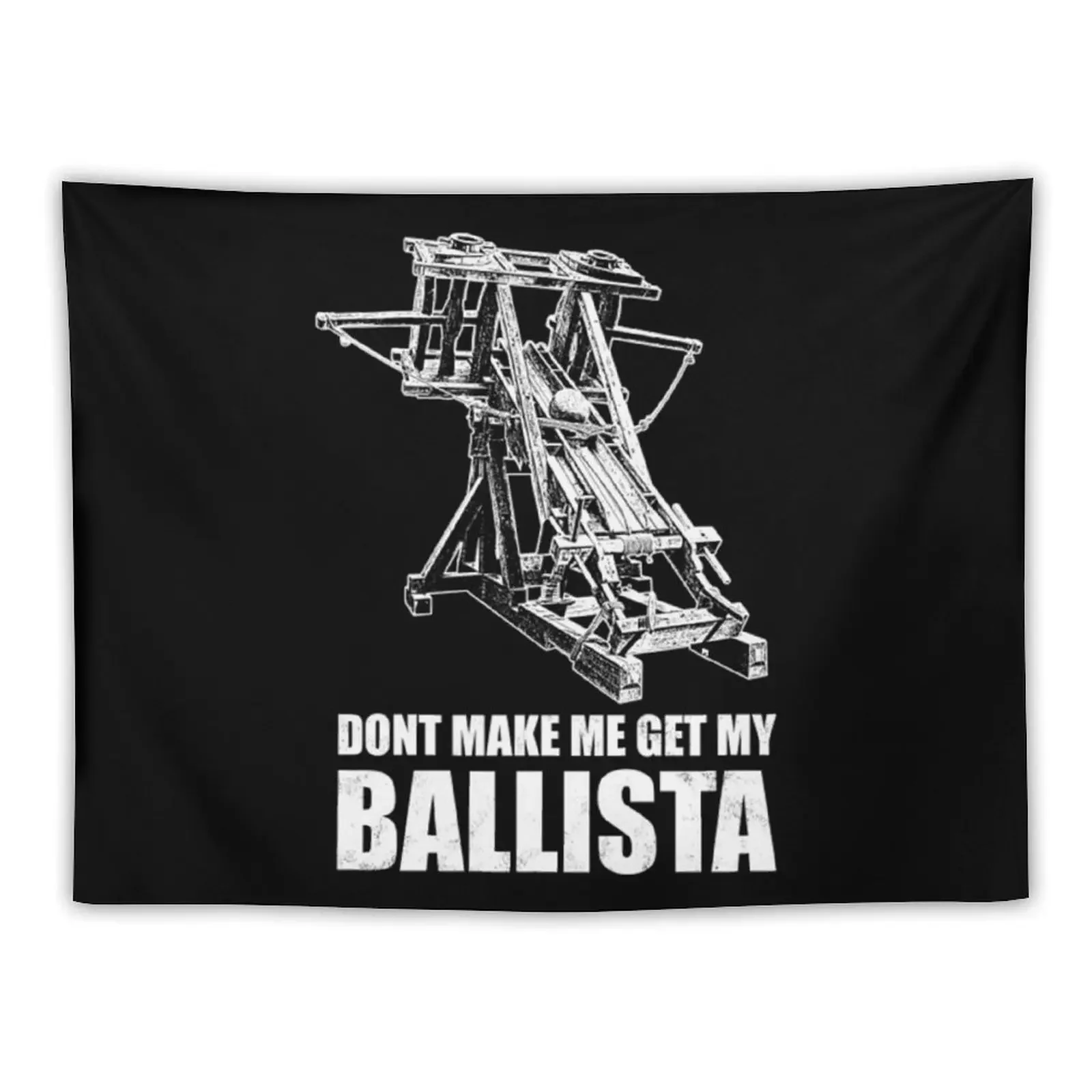 Siege Engine T-ShirtMedieval Ballista Tapestry Wall Decor Wall Tapestries Aesthetic Room Decoration Tapestry