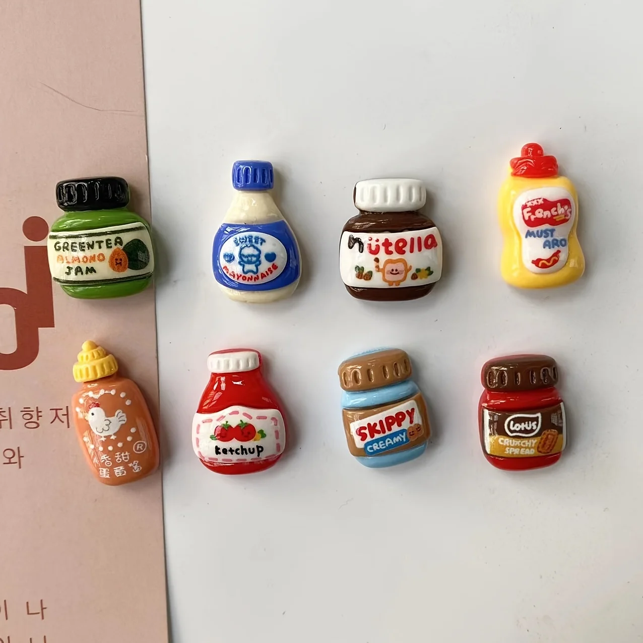 Refrigerator Magnets, Kawaii Cartoon Food Fridge Magnets, Cute Decorative Magnets Personalized Fridge Magnet Locker Cabinet