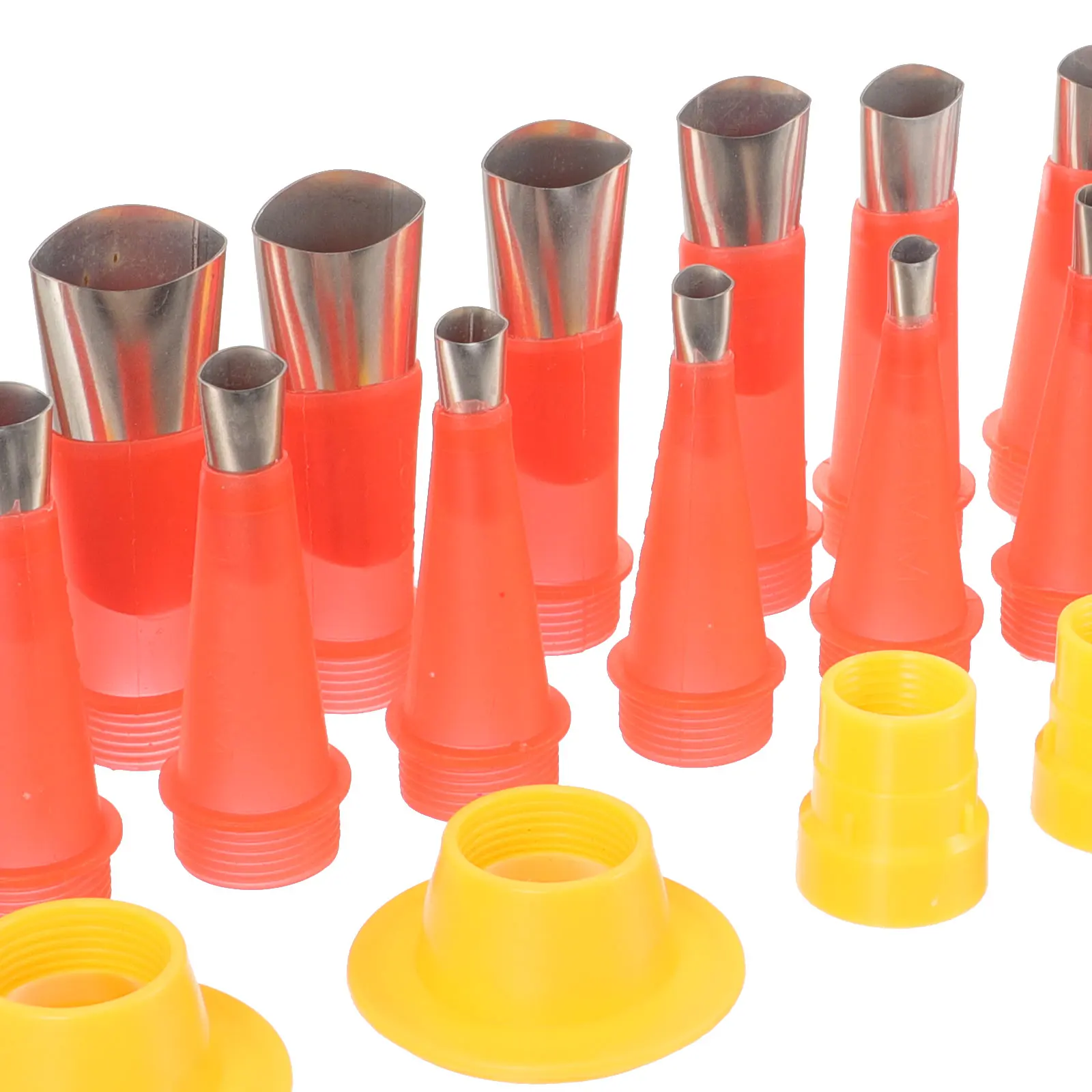 1 set 1 Set Caulking Nozzle Applicator Finishing Tool Kit Caulk Extension Tips Grout Sealer Leak Prevention Compatible Caulking