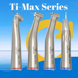 Dental Brushless Motor LED Fiber Optic Handpiece 1:5 Red Ring 1:4.2 Increasing Speed 1:1 Contra-Angle 1:1 Straight Head Dentist